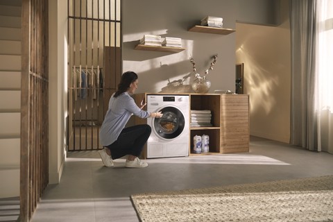 Miele WWB680 WCS lavatrice Caricamento frontale 8 kg 1400 Giri/min Bianco