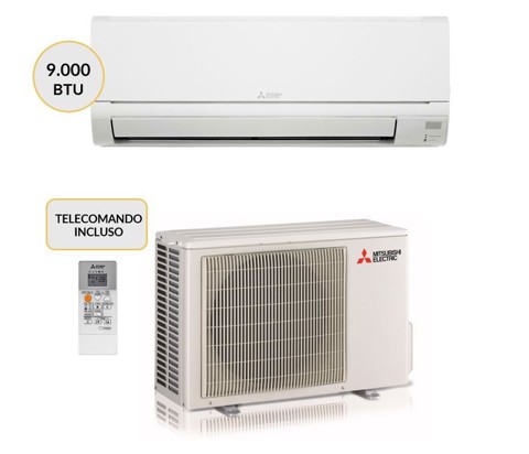 Mitsubishi Electric Smart Condizionatore MONO split Inverter 9000 btu Wi-FiMUZ-HR25VF + MSZ-HR25VFK Climatizzatore Fisso
