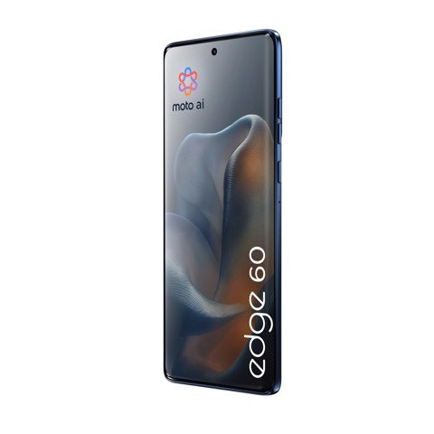 Motorola edge 60 con Moto AI (8/256GB, Fotocamera 50+50+10MP, selfie 50MP, Display 6.67" pOLED 120Hz, MediaTek Dimensity 24M, batteria 5200mAh, ricarica 68W, Android 15), PANTONE Gibraltar Sea