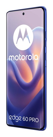 Motorola edge 60 pro con Moto AI (12/512GB, Fotocamera 50+50+10MP, selfie 50MP, Display 6.67" pOLED 120Hz, MediaTek Dimensity 8350, batteria 6000mAh, ricarica 90W, Android 15), PANTONE Dazzling Blue