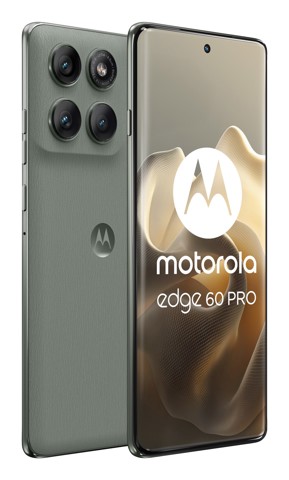 Motorola edge 60 pro con Moto AI (12/512GB, Fotocamera 50+50+10MP, selfie 50MP, Display 6.67" pOLED 120Hz, MediaTek Dimensity 8350, batteria 6000mAh, ricarica 90W, Android 15), PANTONE Shadow