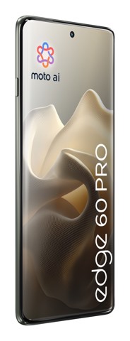 Motorola edge 60 pro con Moto AI (12/512GB, Fotocamera 50+50+10MP, selfie 50MP, Display 6.67" pOLED 120Hz, MediaTek Dimensity 8350, batteria 6000mAh, ricarica 90W, Android 15), PANTONE Shadow