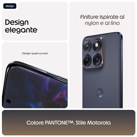 Motorola edge 70 fusion 17,2 cm (6.78") Doppia SIM Android 16.0 5G USB tipo-C 8 GB 256 GB 5200 mAh Nero