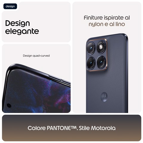 Motorola edge 70 fusion 17,2 cm (6.78") Doppia SIM Android 16.0 5G USB tipo-C 8 GB 256 GB 5200 mAh Nero