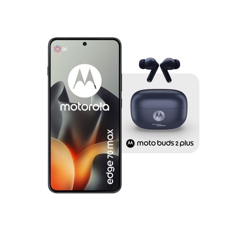 Motorola edge 70 max + moto buds 2 plus 17,3 cm (6.82") Doppia SIM Android 16.0 5G USB tipo-C 8 GB 256 GB 7100 mAh Grigio