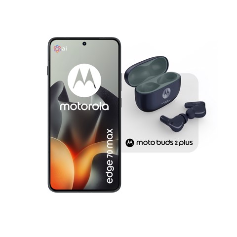 Motorola edge 70 max + moto buds 2 plus 17,3 cm (6.82") Doppia SIM Android 16.0 5G USB tipo-C 8 GB 256 GB 7100 mAh Grigio