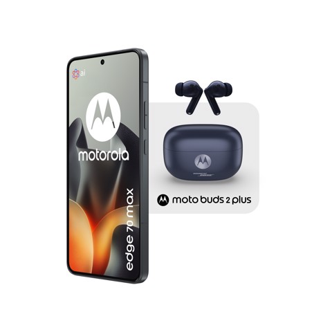 Motorola edge 70 max + moto buds 2 plus 17,3 cm (6.82") Doppia SIM Android 16.0 5G USB tipo-C 8 GB 256 GB 7100 mAh Grigio