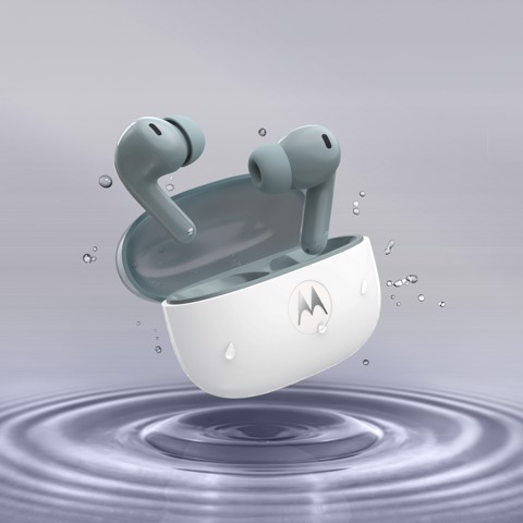 Motorola Moto Buds 2 Auricolare Wireless In-ear Musica e Chiamate Bluetooth Grigio