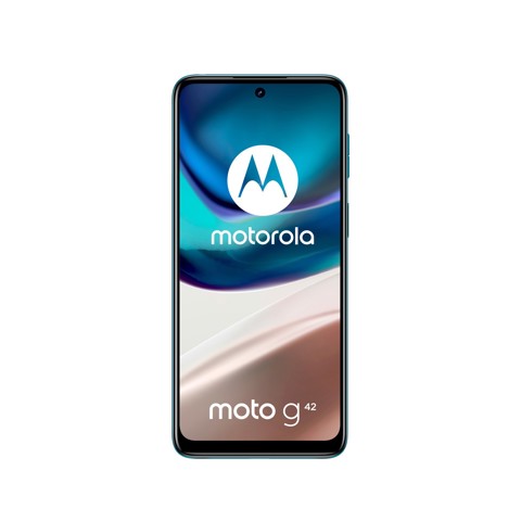 Motorola Moto G moto g42 (Tripla fotocamera 50 MP, display OLED FHD+, batteria 5000 mAh, 6/128GB espandibile, Dual SIM, Android 12, Cover inclusa)