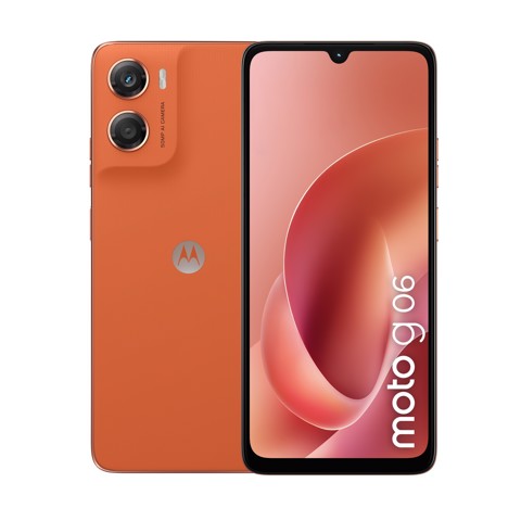 Motorola moto g06 17,5 cm (6.88") Doppia SIM Android 15 4G USB tipo-C 4 GB 128 GB 5200 mAh Arancione