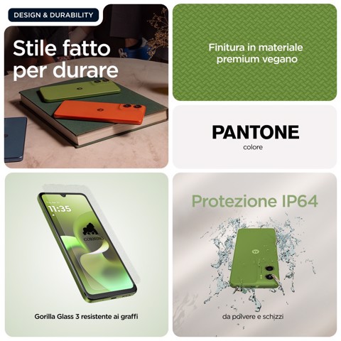 Motorola moto g06 17,5 cm (6.88") Doppia SIM Android 15 4G USB tipo-C 8 GB 256 GB 5200 mAh Verde