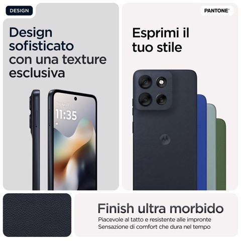 Motorola moto g56 5G 17,1 cm (6.72") Dual SIM ibrida Android 15 USB tipo-C 8 GB 512 GB 5200 mAh Nero