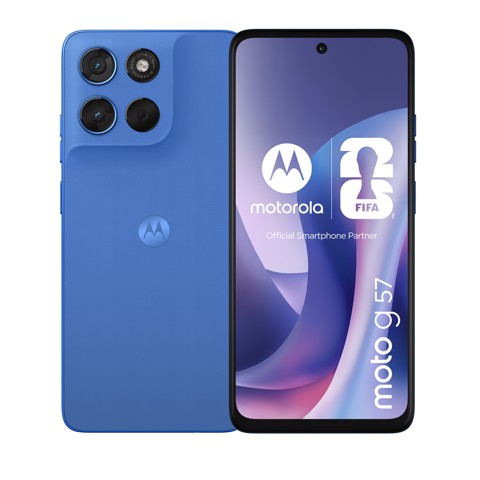 Motorola moto g57 Camera 50MP Doppia SIM Android 16.0 5G USB tipo-C 8 GB 256 GB 5200 mAh Blu