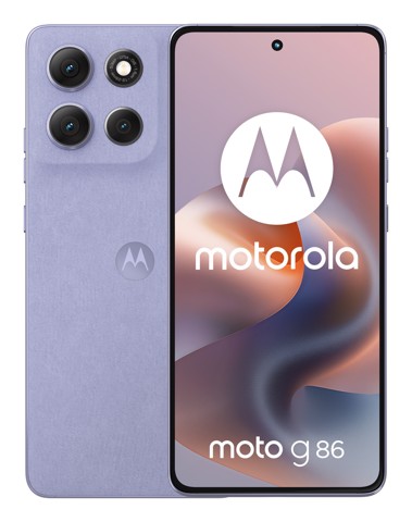 Motorola moto g86 5G 16,9 cm (6.67") Doppia SIM Android 15 USB tipo-C 8 GB 256 GB 5200 mAh Lillà
