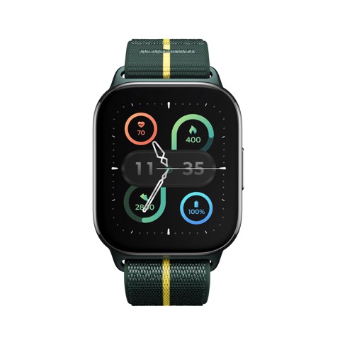 Motorola moto watch fit 4,83 cm (1.9") OLED 44.5 mm Digitale Touch screen Verde, Grigio GPS (satellitare)