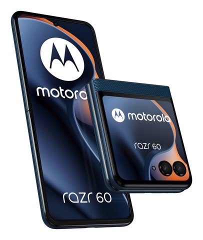 Motorola razr 60 con Moto AI (8/256 GB, 50MP OIS + 13MP, selfie 32MP, display esterno 3.63", interno 6.9" pOLED 120Hz, MediaTek Dimensity 25M, 4500mAh, 5G, Dual SIM, Android 15) PANTONE Gibraltar Sea