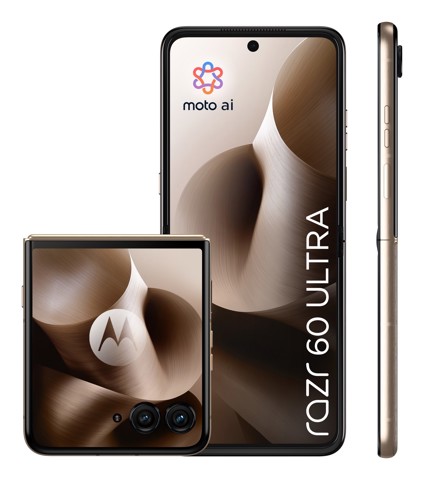 Motorola razr 60 Ultra con Moto AI (16/512GB, 50+50MP, selfie 50MP, display esterno 4.0" interno 7" pOLED 165Hz, Qualcomm Snapdragon 8 Elite, 4700mAh, 5G, Dual SIM, Android 15) PANTONE Mountain Trail