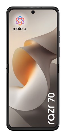 Motorola razr 70 (8/256GB, Doppia camera 50MP, Display interno FHD+ 6.9" 120Hz e esterno 3.62", MediaTek Dimensity 7450X, 4800mAh, TurboPower 30W, Android 16), PANTONE Hematite