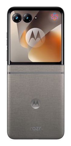 Motorola razr 70 (8/256GB, Doppia camera 50MP, Display interno FHD+ 6.9" 120Hz e esterno 3.62", MediaTek Dimensity 7450X, 4800mAh, TurboPower 30W, Android 16), PANTONE Hematite