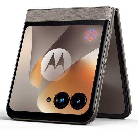 Motorola razr 70 (8/256GB, Doppia camera 50MP, Display interno FHD+ 6.9" 120Hz e esterno 3.62", MediaTek Dimensity 7450X, 4800mAh, TurboPower 30W, Android 16), PANTONE Hematite