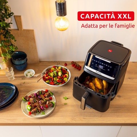 Moulinex Easy Fry Silence 7L, Friggitrice ad aria, Silenziosa, Frontale Rimovibile
