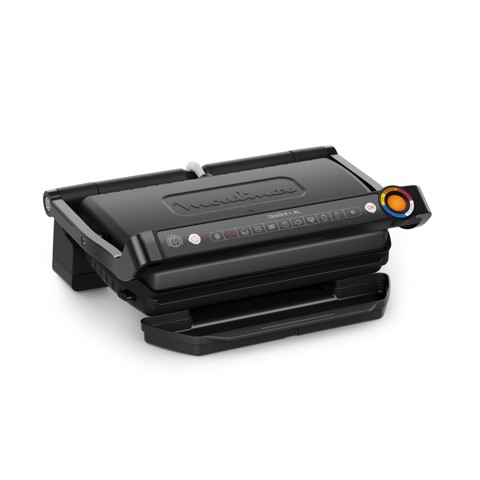 Moulinex OptiGrill+ XL, Griglia a Contatto Intelligente, Risultati Perfetti, Nessun Monitoraggio, 9 Programmi Automatici, Superficie Extra Large