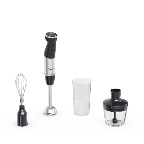 Moulinex Quickchef+, Frullatore a immersione, Tecnologia con lame Powelix per una miscelazione rapida