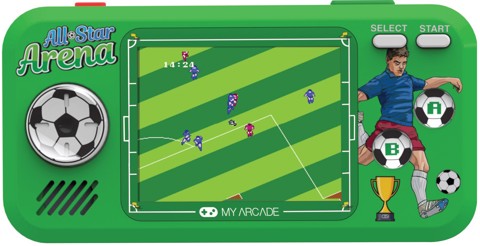 My Arcade DGUNL-4128 console da gioco portatile 6,98 cm (2.75") Verde