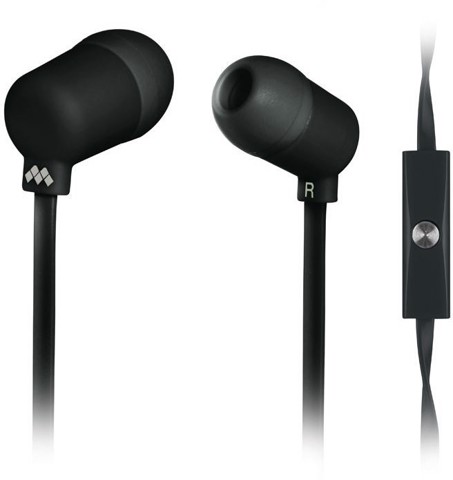 MySound Auricolare in ear con mic. Speak fluo, nero
