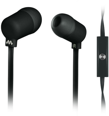MySound Auricolare in ear con mic. Speak fluo, nero