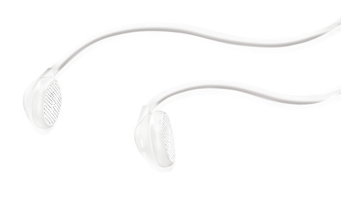 MySound Speak Flat Cuffia Auricolare Connettore 3.5 mm Bianco