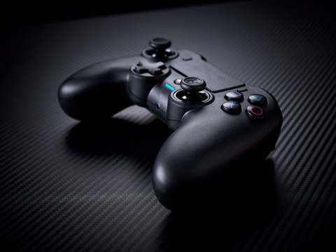 NACON Asymmetric Wireless Nero Bluetooth/USB Gamepad Analogico/Digitale PC, PlayStation 4