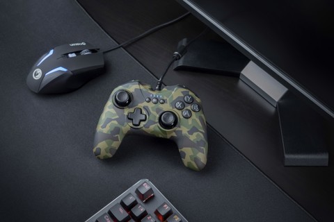 NACON GC-100 Forest Camo Mimetico USB Gamepad PC