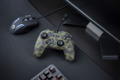 NACON GC-100 Forest Camo Mimetico USB Gamepad PC