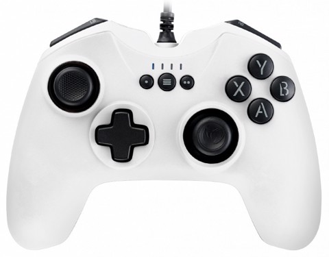 NACON PCGC-100WHITE periferica di gioco Bianco USB Gamepad Analogico/Digitale PC