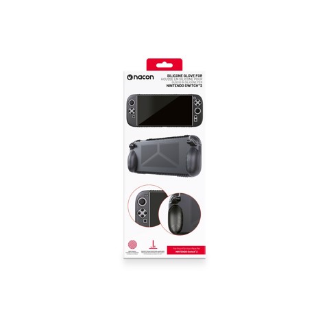 NACON SWITCHNEWGLOVEBLACK custodia per console portatile Cover Nintendo Silicone Nero