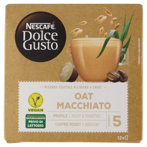 Nescafé Dolce Gusto Bevanda Vegetale Avena e Caffè 12 Capsule