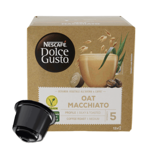 Nescafé Dolce Gusto Bevanda Vegetale Avena e Caffè 12 Capsule