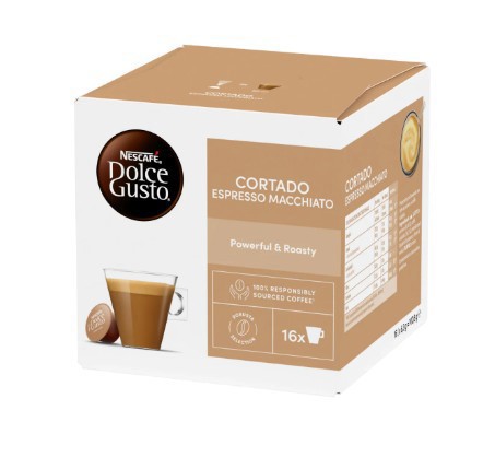 Nescafé Dolce Gusto Caffè Cortado Espresso Macchiato 16 Capsule