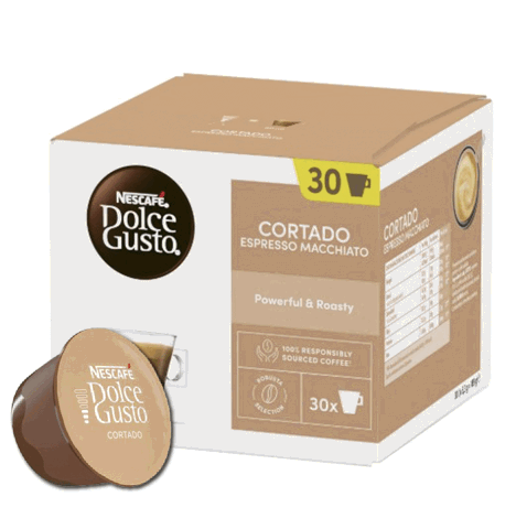 Nescafé Dolce Gusto Caffè Cortado Espresso Macchiato 30 Capsule
