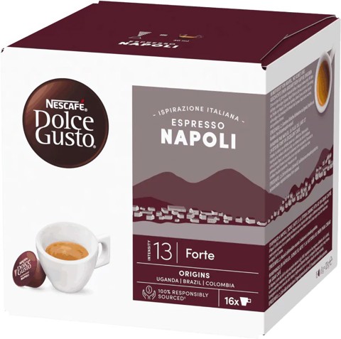 Nescafé Dolce Gusto Caffè Espresso Napoli 16 Capsule