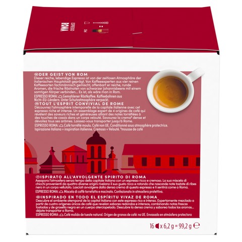 Nescafé Dolce Gusto Caffè Espresso Roma 16 Capsule