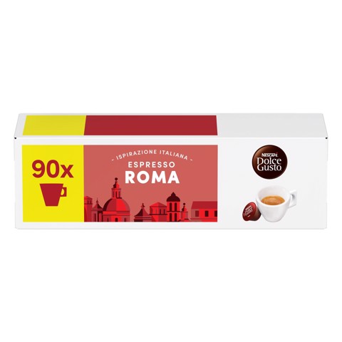 Nescafé Dolce Gusto Caffè Espresso Roma 90 Capsule