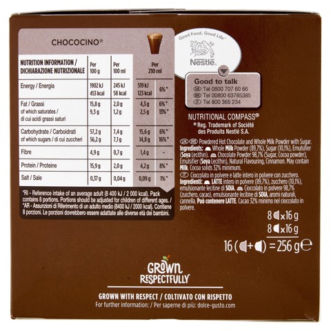 Nescafé Dolce Gusto Chococino 16 Capsule