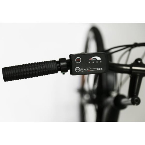 Nilox Bici Elettrica J5 Nera e Acciaio 66 cm (26") 22 kg