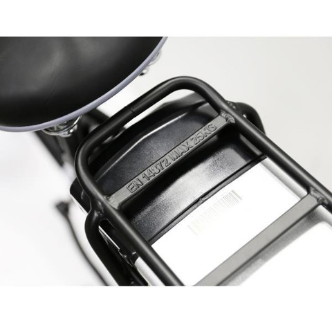 Nilox Bici Elettrica J5 Nera e Acciaio 66 cm (26") 22 kg