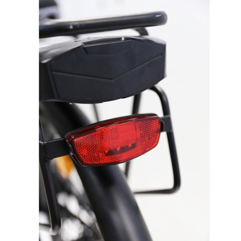 Nilox Bici Elettrica J5 Nera e Acciaio 66 cm (26") 22 kg