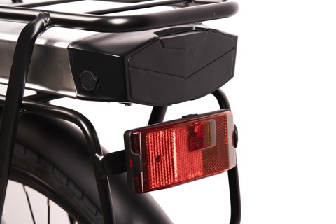 Nilox Bici Elettrica J5 Plus Nero, Grigio Acciaio 66 cm (26") 22 kg Litio