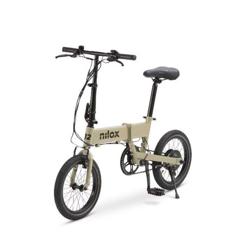Nilox NXEBJ2 bicicletta elettrica Grigio Acciaio 40,6 cm (16") 19,5 kg Litio