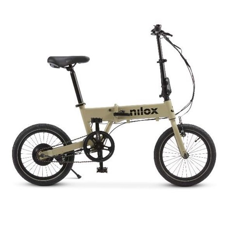 Nilox NXEBJ2 bicicletta elettrica Grigio Acciaio 40,6 cm (16") 19,5 kg Litio
